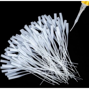 Yapıştıcı Mikro Uçları Plastik Yapıştırıcı Şişe Uçları Şırınga Ucu 10 Adet