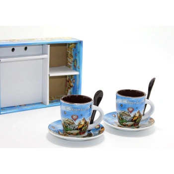 Yöresel İkili Fincan Seti