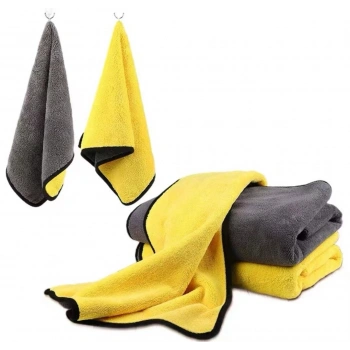 Yünlü Mikrofiber Araba Temizlik Bezi 50x70