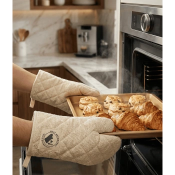 Fırın Eldiveni Isıya Dayanıklı Termo Astarlı Lüx Fırın Eldiveni