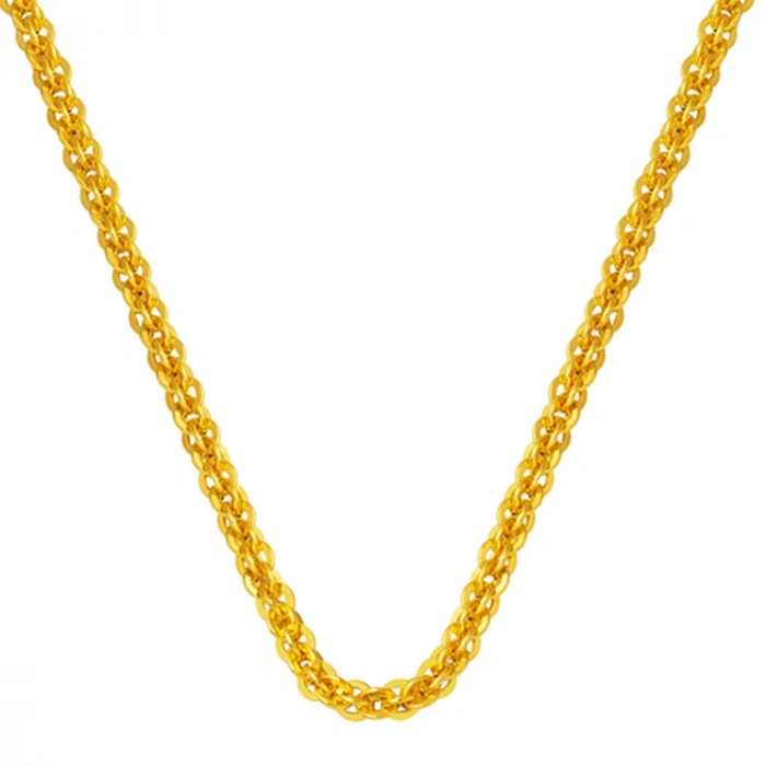 Hanedan 14 Ayar Altın Zincir Kolye
