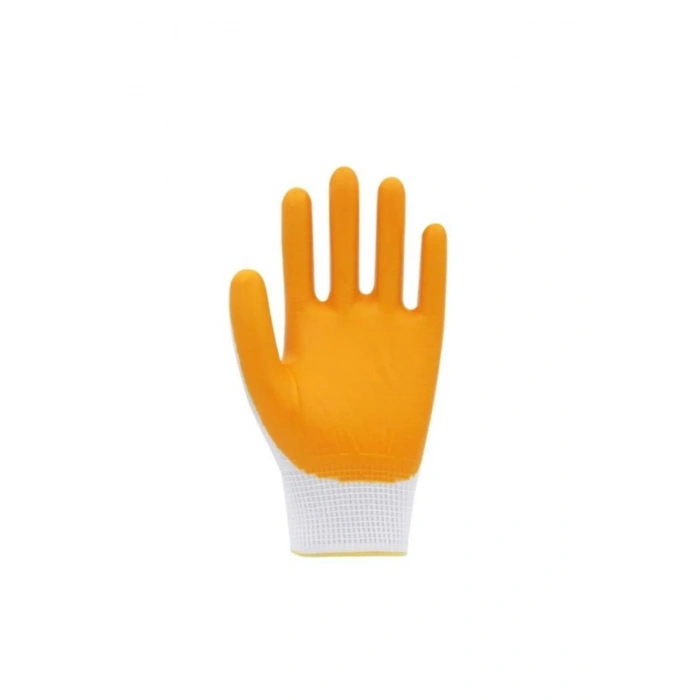 Beybi Pn3 Polyester Örme Nitril Kaplı Sarı İş Eldiveni 1 Koli (288 Adet)