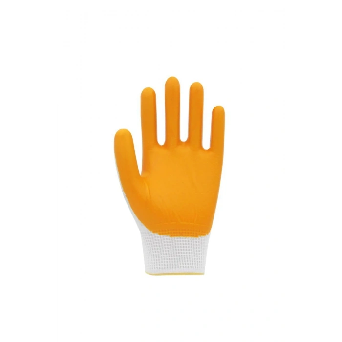 Beybi Pn5 Polyester Örme Nitril Kaplı Sarı İş Eldiveni 1 Koli (288 Adet)
