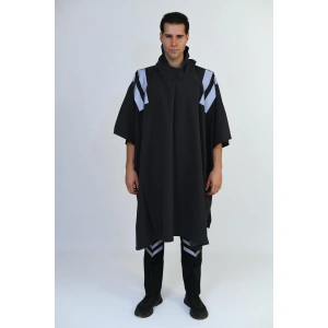 Reflektörlü, Özel Güvenlik Yağmurluk, Panço,