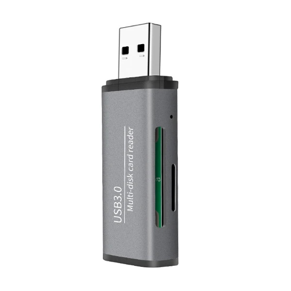 Buti̇k Ads-105 Usb 3.0 Hızlı Card Reader Sd/Tf Hafıza Kart Okuyucu-(5775)