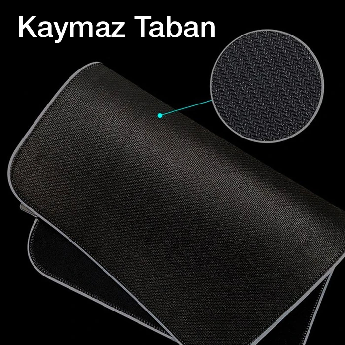Buti̇k Ally D&uuml;nya Desenli̇ Rgb Led Işıklı Oyuncu Mouse Pad 300*250*4Mm-(5775)