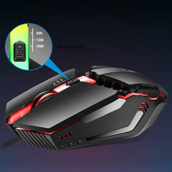 Buti̇k Ally K3  Işıklı Kablolu Oyuncu- Gami̇ng Mouse-(5775)