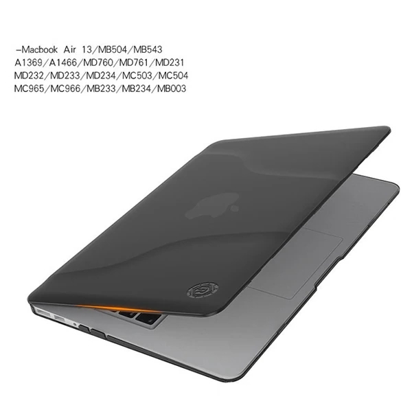 Buti̇k Ally Macbook Ai̇r 13A1466/1363 Portati̇f Alt &Uuml;st Kılıf+&Ccedil;anta-(5775)