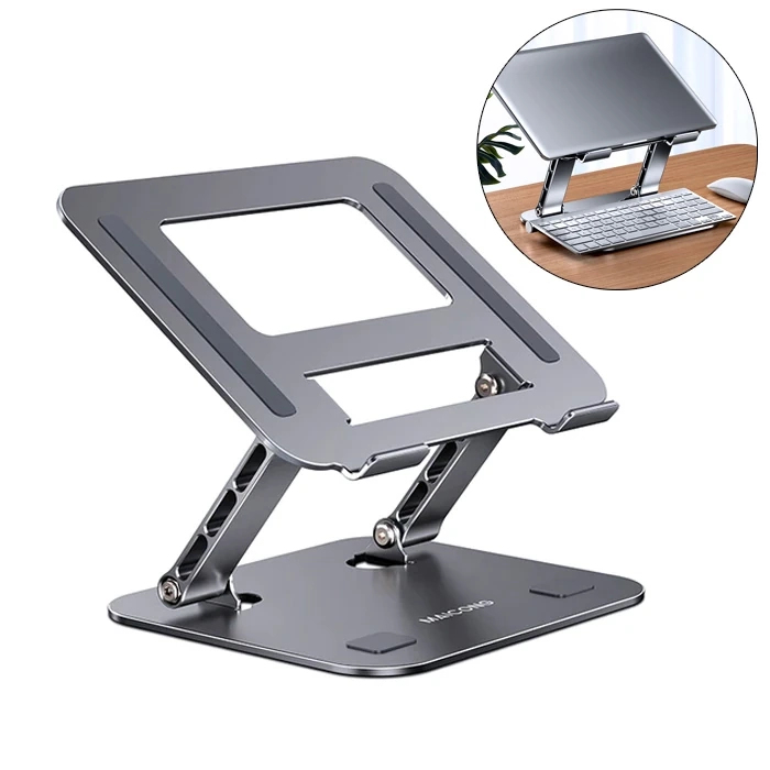 Buti̇k Ally Mc Ls515 Y&uuml;ksekli̇k Ayarlı Di̇z&uuml;st&uuml; Laptop Notebook Standı-(5775)