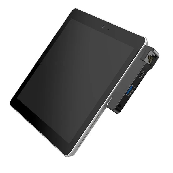Buti̇k Baseus Multi̇functi̇onal Hub Surface Go(Type-C+Audi̇o To Rj45+Usb3.0+Type-C(Data)+Audi̇o)-(5775)