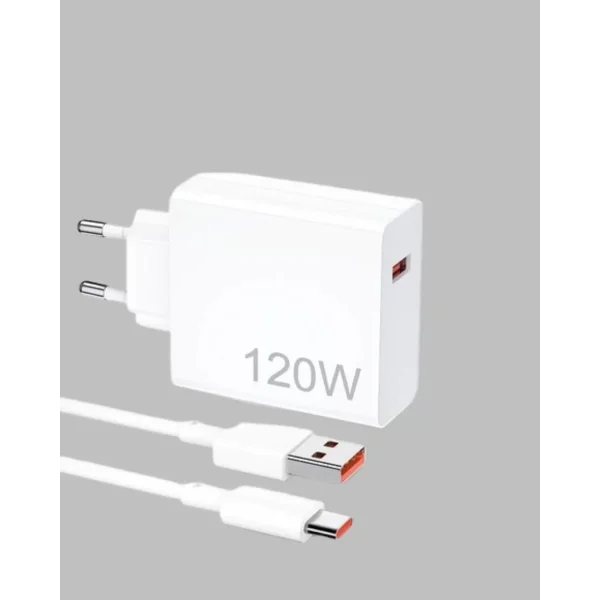 120 Watt Type C Hızlı Şarj Cihazı  Reno 4 5 6 Uyumlu