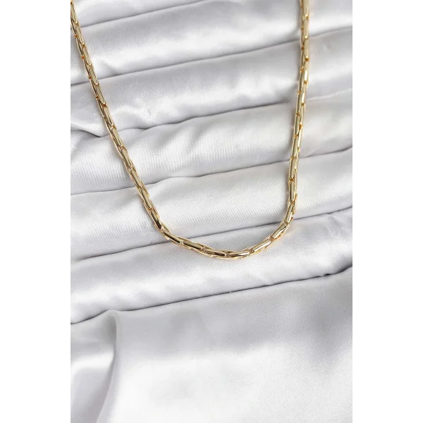 14K Gold Renk Kaplama Model CM Kadın Kolye