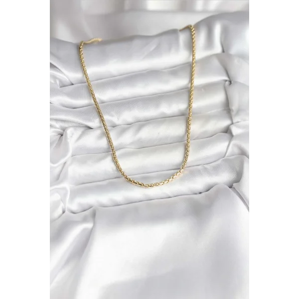 14K Gold Renk Kaplama Zincir Model CM Kadın Kolye