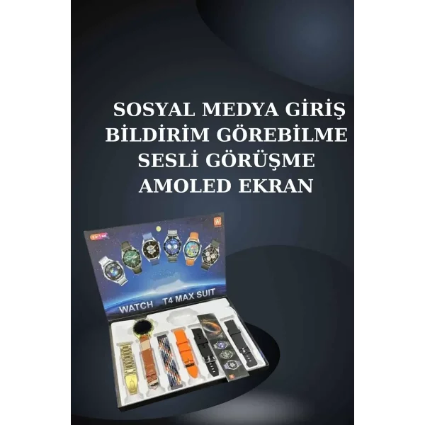 2025 Model Akıllı Saat ve Yeni Nesil Pro Bluetooth Kulaklık ANC Özelliği