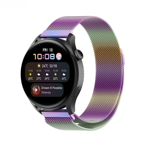 20MM Samsung watch huawei watch KayışKordon Metal Milano Loop-(5775)