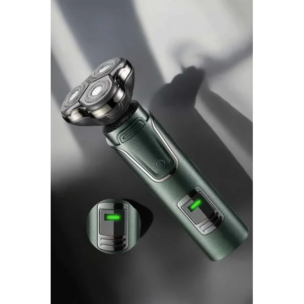 3 Başlıklı Profesyonel Saç ve Sakal Bakım Seti Vücut Burun ve Kulak Tüy Alma