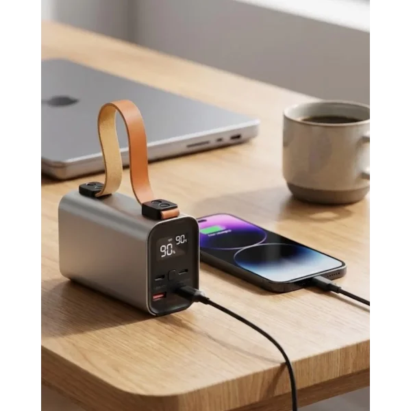 50000mAh Yüksek Kapasiteli Power Bank Çoklu Çıkışlı Fast Charge