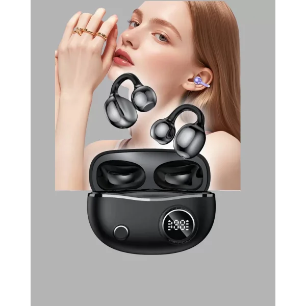 Açık Kulak Bluetooth Kulaklık 5.4 APTX Destekli Ergonomik Tasarım