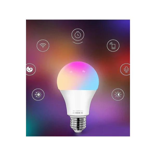 Akıllı Rgb Led Lamba Ampul 9w 50hz 800 Lümen