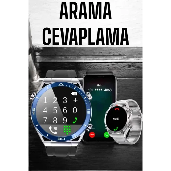 Akıllı Saat 2024 Model Arama Cevaplayan Uyku ve Sağlık Takibi