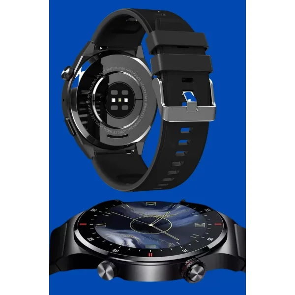 Akıllı Saat Amoled Ekran Bluetooth Bağlantılı Sesli Görüşme Nabız Ölçer