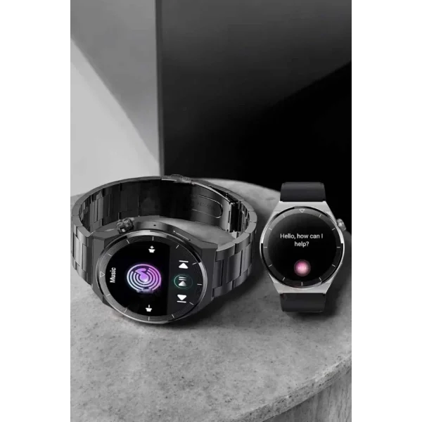 Akıllı Saat Arama Cevaplayan Titreşim Özelliğiyle Bildirim Görebilen