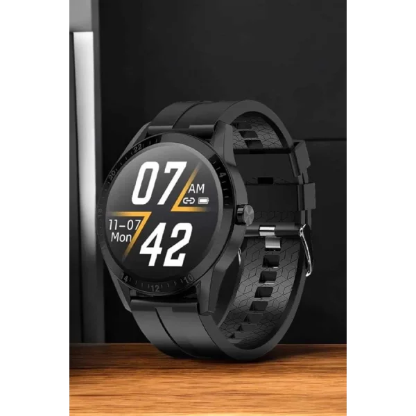 Akıllı Saat Çok Fonksiyonlu Sesli Görüşme NFC Uyumlu Amoled Ekran