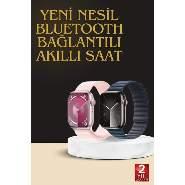 Akıllı Saat İos Andorid Destekli Titreşimli GPS Özelliği Bildirim Özelliği