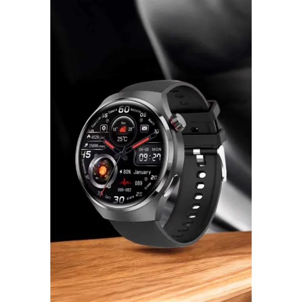 Akıllı Saat Nabız Sensörlü Bildirim Görebilen Spor Modları GPS Takibi