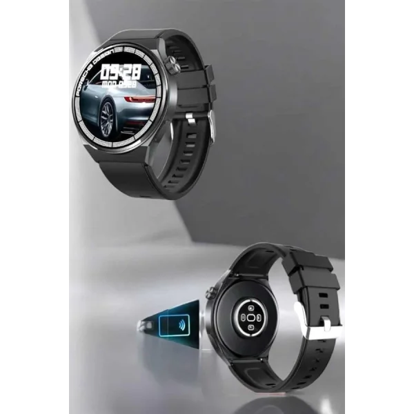 Akıllı Saat Nabız Sensörlü Bildirim Görebilen Spor Modları GPS Takibi