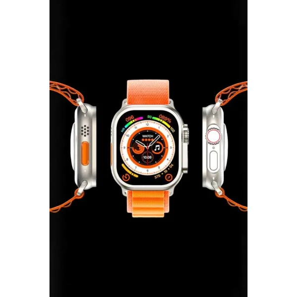 Akıllı Saat NFC ve GPS Uyumlu Uyku ve Sağlık Takibi Sesli Görüşme