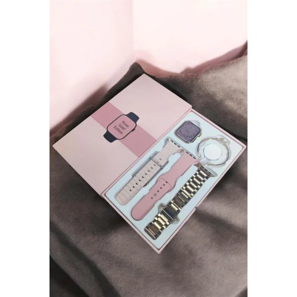 Akıllı Saat Sesli Görüşme Bildirim Görme Uyku ve Sağlık Takibi