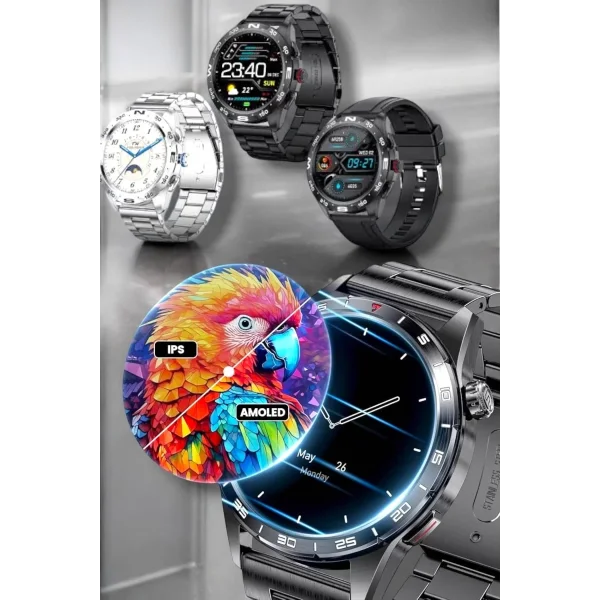 Akıllı Saat Uyku Ve Sağlık Takibi Bildirim Görme Arama Cevaplama