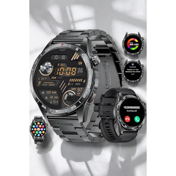 Akıllı Saat Uyku Ve Sağlık Takibi Bildirim Görme Arama Cevaplama