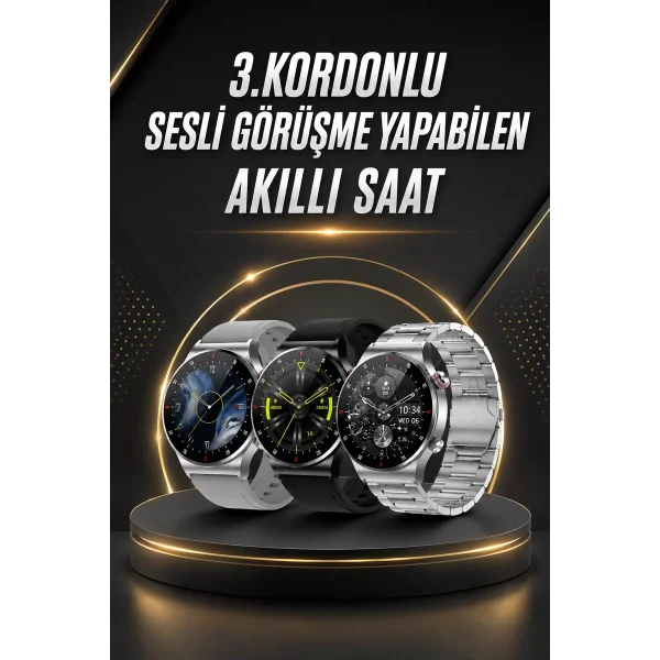 Akıllı Saat Uyku ve Sağlık Takibi NFC Uyumlu Bluetoooth Bağlantılı Android İOS Uyumlu