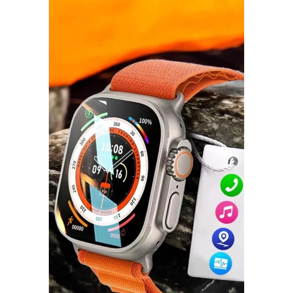 Akıllı Saat Uyku ve Spor Takibi Yeni Nesil Bluetooth Bağlantılı Amoled Ekran