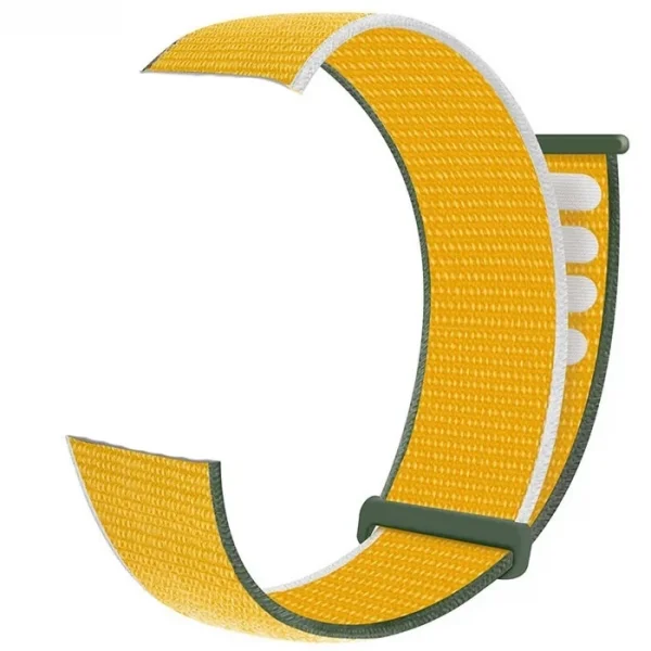 ALLY 20MM Huawei Watch Galaxy Watch Classic Kayış Kordon Nylon Loop-(5775)