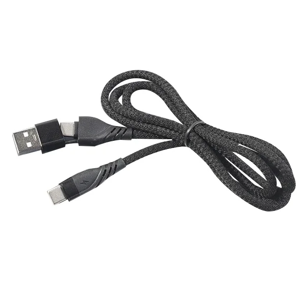 ALLY 2in1 USB Type C To PD Kablosu+USB Kablo-(5775)