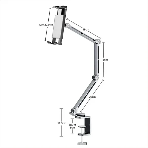 ALLY 360° Dönebilen Katlanır Masaüstü Tablet Ve Telefon Tutucu-(5775)