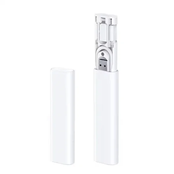 ALLY 5in1 iPhone+ Type-C+ USB Seyahat için 60W Hızlı Şarj Kablo Seti-(5775)