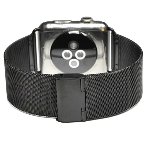 Ally Apple Watch 7-8 41mm 6-5-4 40mm Kayış Kordon Milano Metal Klasik Kopça 3-2-1 38mm-(5775)