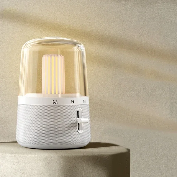 ALLY BS585 Masaüstü Gece Lambası Bluetooth Hoparlör-(5775)