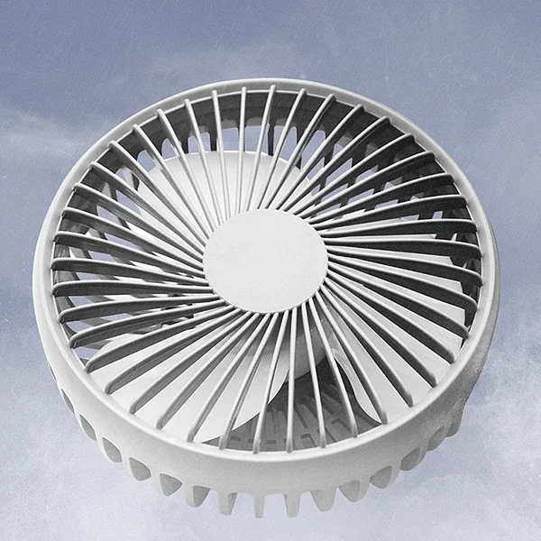 Ally Çift Başlıklı Araç Fanı Oto Fan Vantilatör R-8037-(5775)