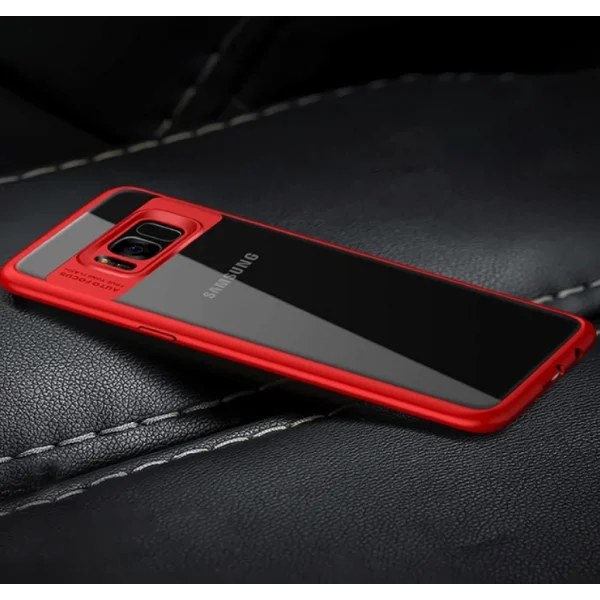 Ally Galaxy Note 8 Darbeya Dayanıklı Şeffaf Silikon Kılıf-(5775)