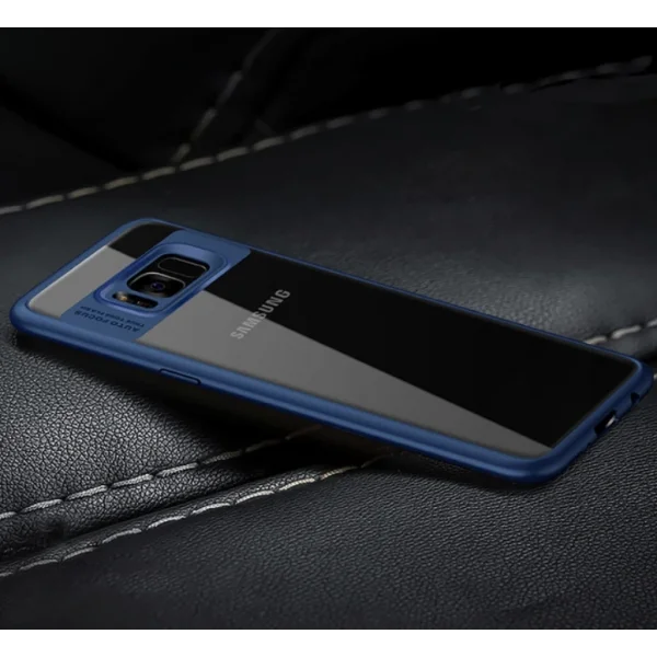 Ally Galaxy Note 8 Darbeya Dayanıklı Şeffaf Silikon Kılıf-(5775)