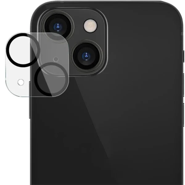 ALLY İPhone 13-13 Mini 3D Full Tempered Glass Cam Kamera Koruyucu-(5775)