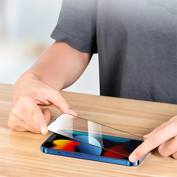 Ally iPhone 14 Plus 6.7 Full Glue-Tempered Cam Ekran Koruyucu-(5775)