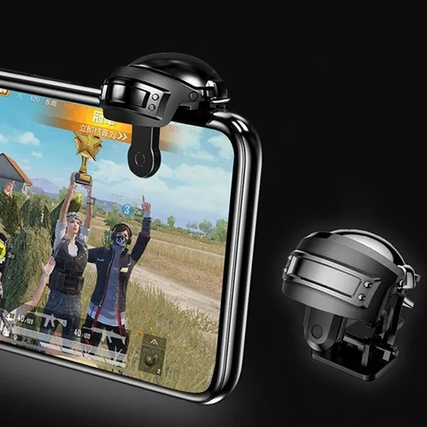 ALLY L1R1 Gamepad Oyun Ateşleyici Tetik- Level 3 Helmet PUBG Gadget-(5775)