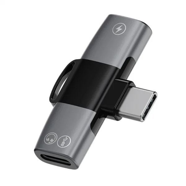 ALLY Mini 2in1 Type-c to Type-c Kulaklık + şarj Adaptöru-(5775)