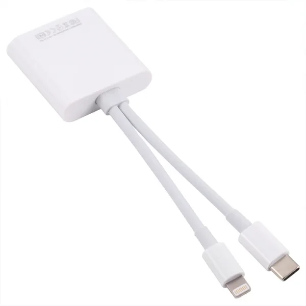 ALLY  NK-101YST PRO Type-c/Lightning to SD-TF Kart Çevirici Adaptör-(5775)